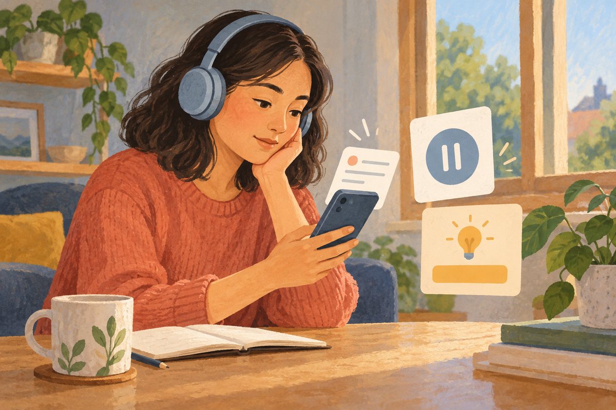 中途加入语音后先保持倾听，查看简短议题说明
